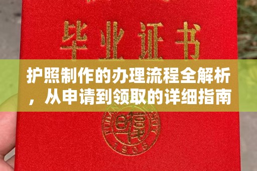 泸州护照制作的办理流程全解析，从申请到领取的详细指南