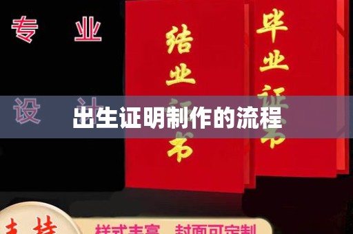 泸州出生证明制作的流程